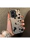 Vivo Y56 Compatible Dot and Butterfly Combination Printed Case, for Everyday Use.