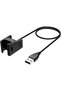 كابل شحن USB وقاعدة شحن ومحول لجهاز Fitbit Charge 2