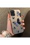 Black and Gray Butterfly-Printed Protective Case Compatible with Samsung Galaxy A12/M12, Offering Impact Protection.