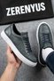 Zrc015 high-quality lace-up men's sneakers - anthracite
