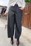 Paça Pens Detailed Plaid Pants - 3