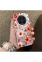 Tecno Camon 40 Premier Compatible Protective Case with a Large Floral Print, Offering Impact Protection.