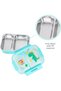 Lunch Box - Dinosaur Green - 4