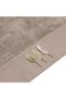 Missi bamboo leaf embroidered 2-piece towel set, dark beige, 50x90, dark beige. - 3