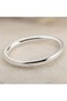 925 Silver Ring Type Simple Wedding Ring, Size 57 - 3