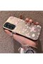 غطاء سيليكون متوافق مع هاتف Samsung Galaxy A34، بتصميم لطيف يضم رسومات لسلاحف وردية وقواقع بحرية. - 2