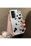 Samsung Galaxy A54 Compatible Case with a Dot and Butterfly Pattern, Suitable for Everyday Use.
