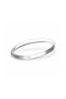 925 Silver Ring Type Simple Wedding Ring, Size 57