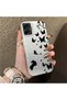 Samsung Galaxy A06 4G/5G Compatible Case with a Dot and Butterfly Pattern, Suitable for Everyday Use.