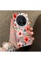 Vivo X200 Pro Compatible Protective Case with a Large Floral Print, Offering Impact Protection.