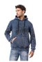 Men's Hooded Sweatshirt, City Print, Acid Washed Hoodie, New York-Inspired Streetwear, Cl596.