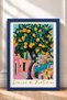 Lemon of Portofino Fruit Tree Framed Painting Italy Poster Living Room Kitchen Wall Decor Itp103 - 3