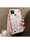 Pink Turtle and Seashell Patterned Silicone Case Compatible with Realme C21Y/C25Y, Featuring a Cute Design.