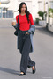 Uzun Kollu Basic T-shirt - 4