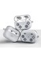 غطاء لسماعات AirPods 4/5 (2024-2026) مع مجموعة تنظيف (أبيض) - 7