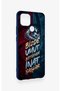 Oppo A15 Compatible Wavy Burgundy and Blue Patterned Silicone Case. - 3