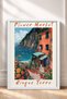 Flower Market Cinque Terre Florist Framed Painting Italy Poster Living Room Kitchen Wall Decor Itp142 - 3