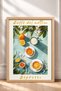 Caffè Del Mattino Espresso and Orange Framed Painting, Italy Poster, Wall Decor, Itp141. - 3