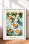 Caffè Del Mattino Espresso and Orange Framed Painting, Italy Poster, Wall Decor, Itp141.