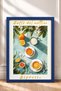 Caffè Del Mattino Espresso and Orange Framed Painting, Italy Poster, Wall Decor, Itp141. - 3