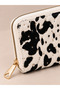 Women's Gold Detailed Patterned Mini Wallet Cty-Abr-6478 - 3