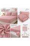 Cotton Powder Double Fitted Sheet Set - 2