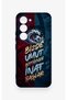 Wavy Burgundy and Blue Patterned Silicone Case Compatible with Tecno Spark 40 Pro. - 2
