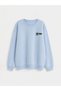 Rmz Gi̇yi̇m Farkiyla Zero Roba Collar Boys' Thick Sweatshirt