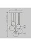BASIC FORM Chandelier MOD521PL-05G - 8