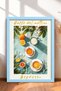 Caffè Del Mattino Espresso and Orange Framed Painting, Italy Poster, Wall Decor, Itp141.