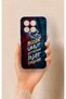 Mi 15t 5g Compatible Wavy Burgundy Blue Patterned Silicone Case