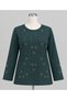 Women's Luxury Stone-Embellished Mother's Day Blouse - New Season