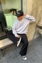 FW Cool Puff Boxy Fit Melange Sweatshirt - 4