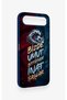 Tecno Spark 50 5g Compatible Wavy Burgundy and Blue Patterned Silicone Case. - 3