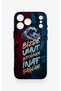 iPhone 17 Pro Max Compatible Wavy Burgundy and Blue Patterned Silicone Case. - 2
