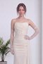 Women's Long Evening Dress with Lace Details and Sleeves, Available in Brown, White, Ecru, Navy Blue, and Mint Green. - 2