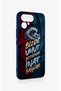 Wavy Burgundy and Blue Patterned Silicone Case Compatible with Tecno Pova Curve 2. - 3
