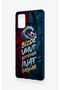 Samsung A71 Compatible Wavy Burgundy and Blue Patterned Silicone Case. - 4