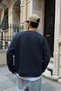 Fw Cool Puff Navy Blue Relax Fit Sweatshirt - 5
