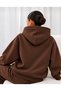 Women's Hooded Oversize Sweatshirt - 2