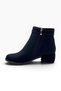 504-27 Women's Boots with Buckle, Zipper, and Heel (5cm), Made of Oiled Leather. - 3
