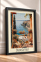 Buongiorno Floral Balcony Breakfast Framed Painting Italy Poster Living Room Kitchen Wall Decor Itp164 - 2