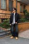 Gravel Faded Black Baggy-Fit Jeans - 2
