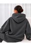 Women's Hooded Oversize Sweatshirt - 2