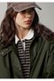 Velvet Collar Green Jacket 1110907-71545 - 2