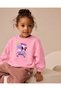 Kuromi Printed 3-Thread Brushed Cotton Girls' Sweatshirt - 2