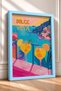 Dolce Vita Cocktail and Seaside View Framed Painting, Italy Poster, Wall Decor, Itp158. - 2