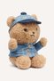 BOXED BEAR CHARM-DEN - DENIM-N/S