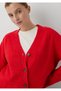 Wool Blend Red Cardigan 1720098-80791 - 2