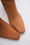 Zrcb3 Luxe Taba Suede Thick-Heeled Zippered Winter Boots (7cm) - 3